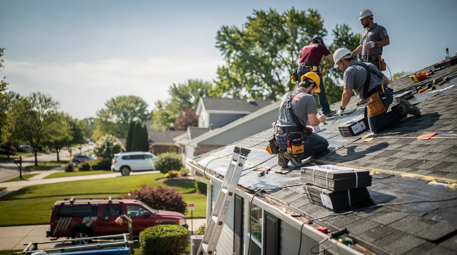 Roof Repair in Maple Park, IL around you